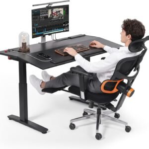 Recline Workstation Bundle Desk and Chair