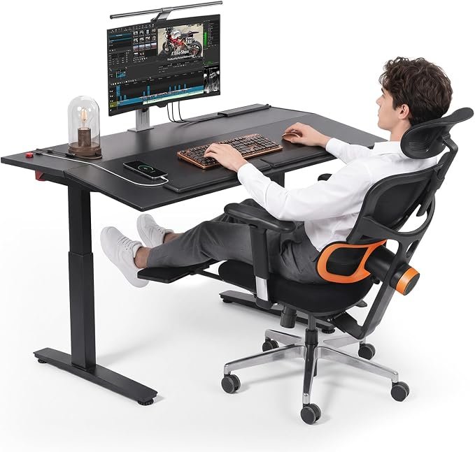 Newtral NT002-DE-A Recline Workstation Bundle Desk and Chair