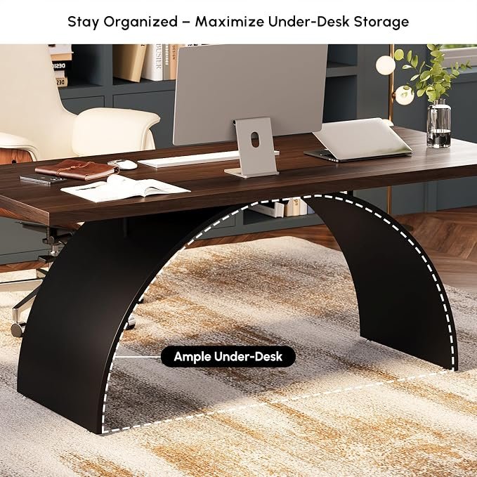 Industrial Style Office Writing Desk - Image 3